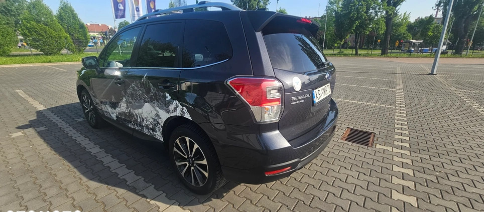 Subaru Forester cena 115000 przebieg: 110000, rok produkcji 2018 z Kraków małe 106